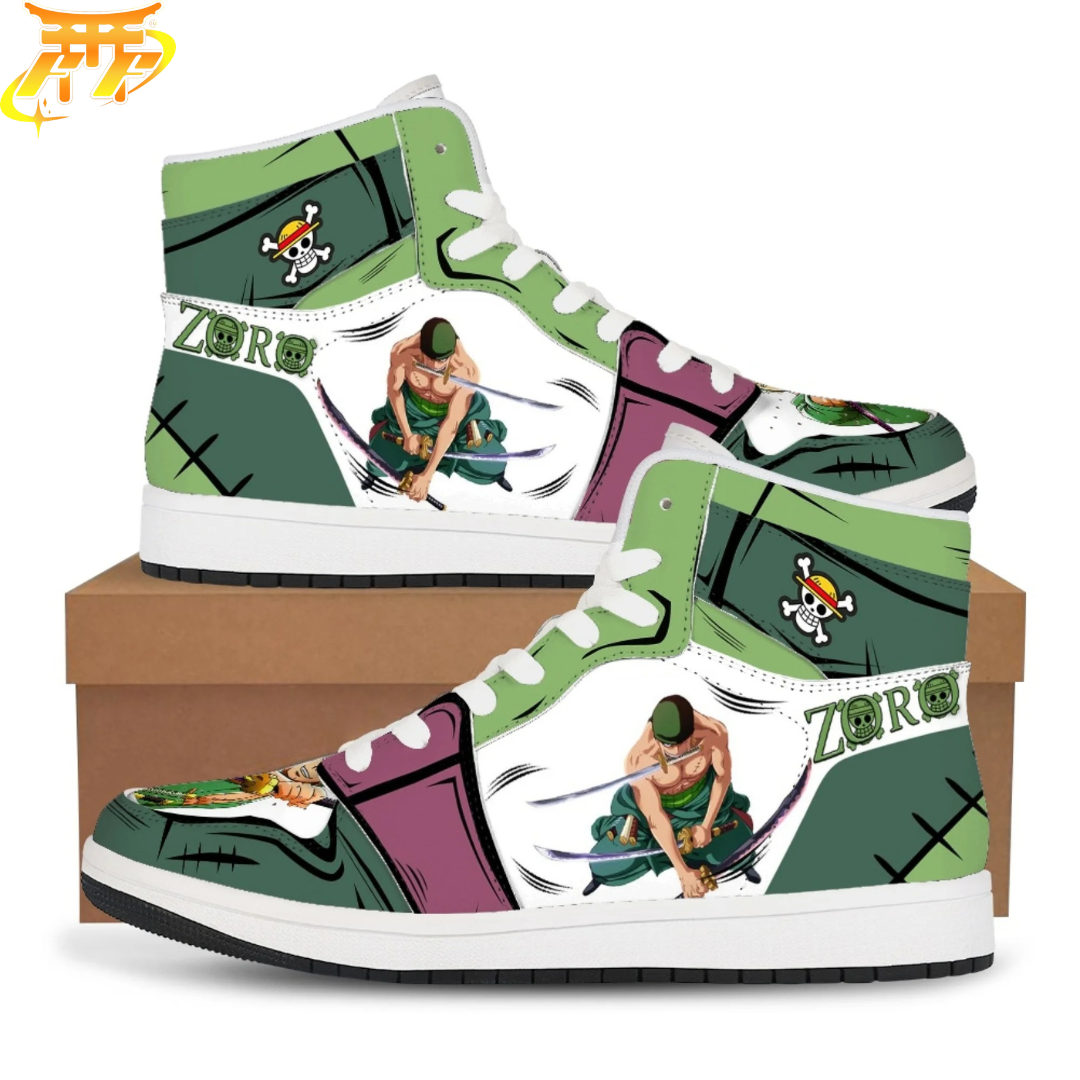 Roronoa Zoro "Three Swords" Sneakers - One Piece™