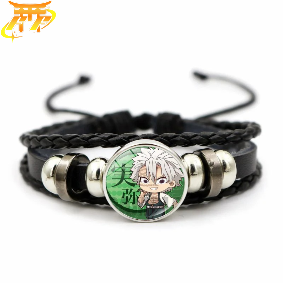 Sanemi Shinazugawa Bracelet "Chibi Wind Style" - Demon Slayer™