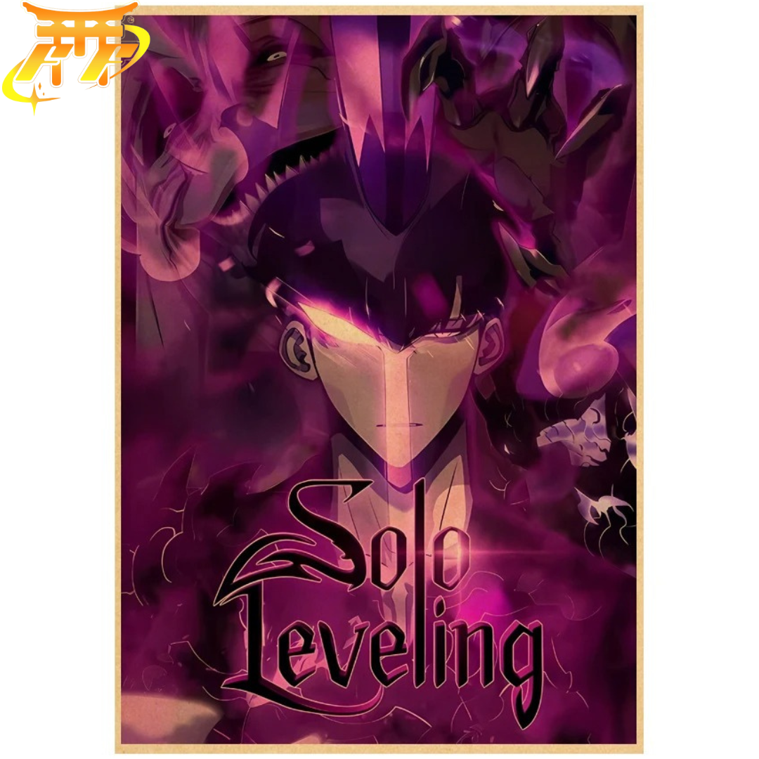 Sung Jinwoo "Master of Shadows" Poster - Solo Leveling™