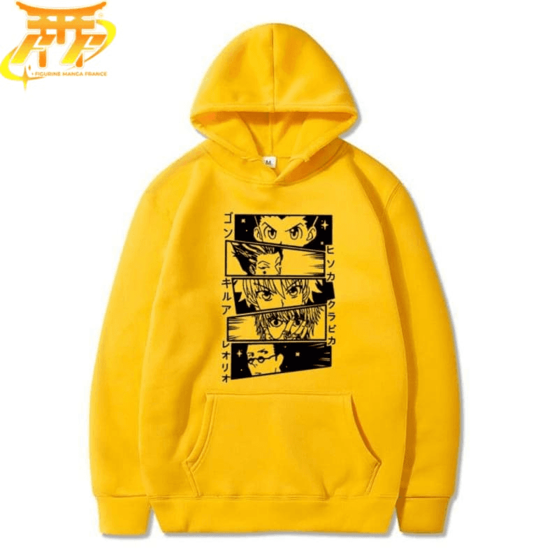 Gon Killua Kurapika Hisoka and Leorio Hoodie - Hunter x