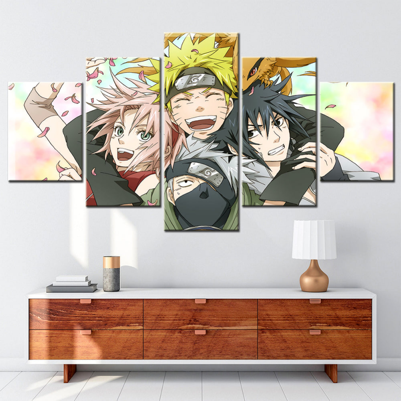 The Team 7 Painting - Naruto Shippuden™