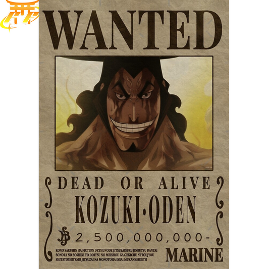 poster-wanted-oden-one-piece™