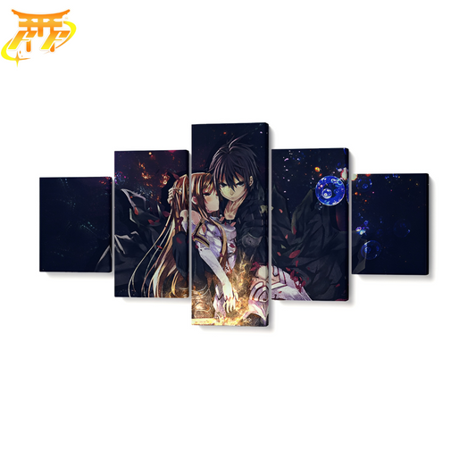 Kirito & Asuna Painting - Sword Art Online™