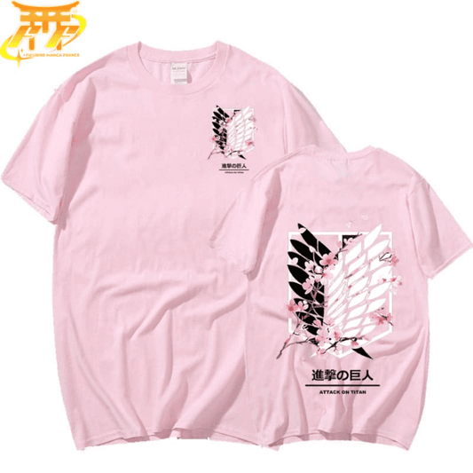 Exploration Battalion Pink T-Shirt - Attack on Titan™