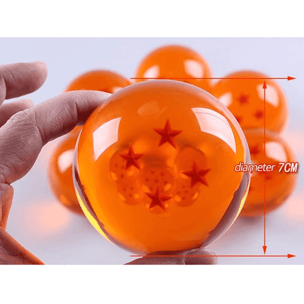 Figure set of 7 crystal balls - Dragon Ball Z™