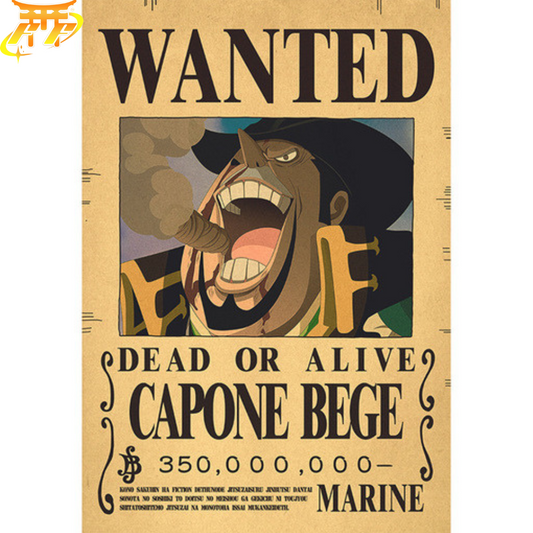 poster-wanted-capone-bege-one-piece™