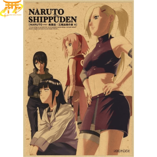 Konoha Kunoichi Poster - Naruto™