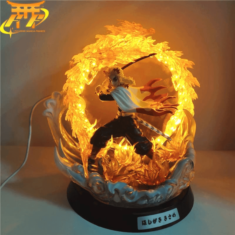 Kyojuro Rengoku Breath of the Flame LED Figure - Demon