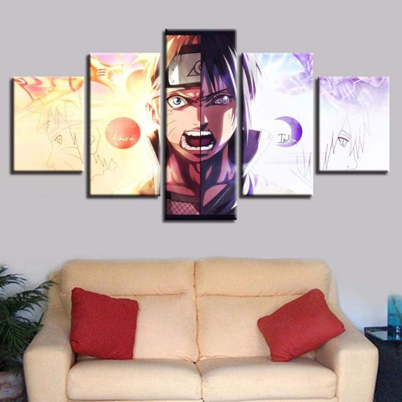 Naruto and Sasuke Painting - Naruto Shippuden™