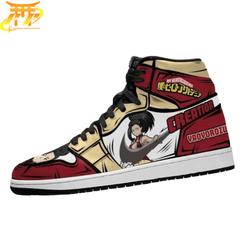 My hero Academia shoes, Momo Yaoyorozu high top, anime boku no hero academia sneakers. Men's, women's, good kid's shoes, looks like converse Gift