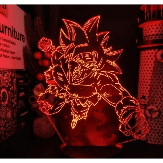 Son Goku SSJ God LED Lamp - Dragon Ball Z™
