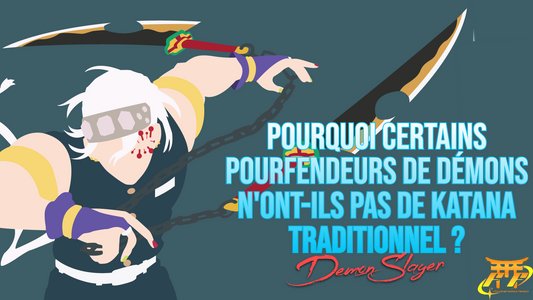 Pourquoi certains pourfendeurs de démons n'ont-ils pas de katana traditionnel ?