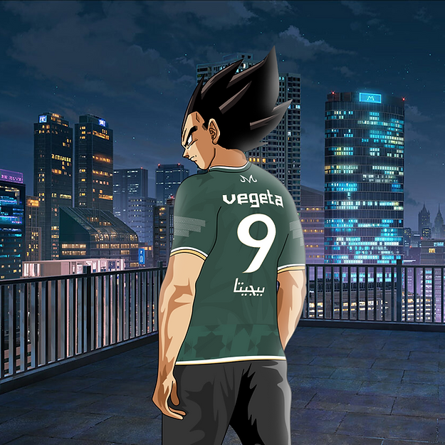 Vegeta DZ Football Shirt - Dragon Ball Z™