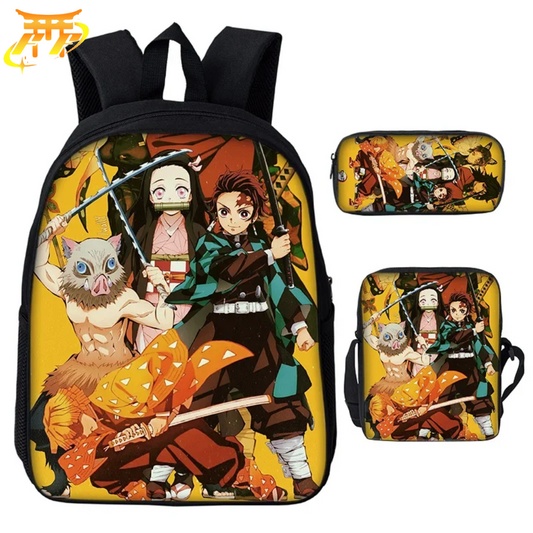 All Stars Backpack + Pencil Case + Bag - Demon Slayer™