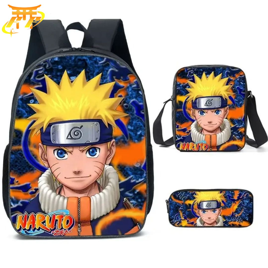 Naruto Genin Backpack + Pencil Case + Bag  - Naruto Shippuden™