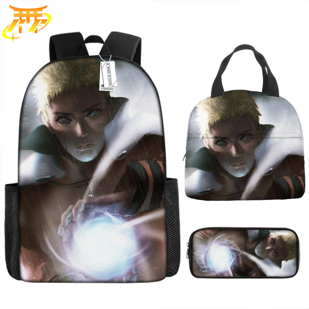 Naruto Hokage Backpack + Pencil Case + Bag  - Naruto Shippuden™