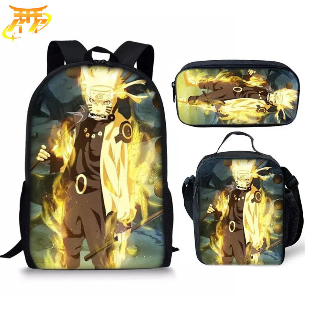 Rikudo Sennin Backpack + Pencil Case + Bag - Naruto Shippuden™