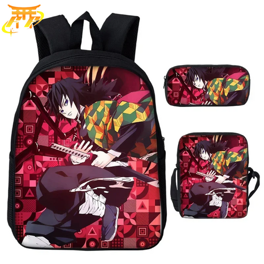 Tomioka Giyu Backpack + Pencil Case + Bag - Demon Slayer™