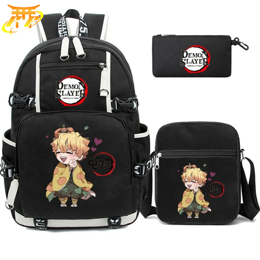 Zenitsu Backpack + Pencil Case + Bag - Demon Slayer™