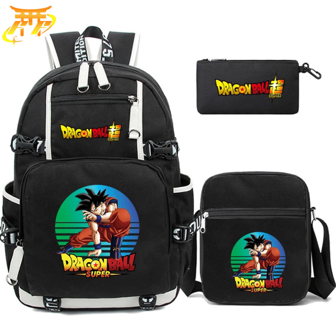 Son Goku DBS Backpack + Pencil Case + Bag  - Dragon Ball Z™