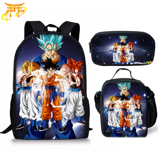 Super Goku Backpack + Pencil Case + Bag - Dragon Ball Z™