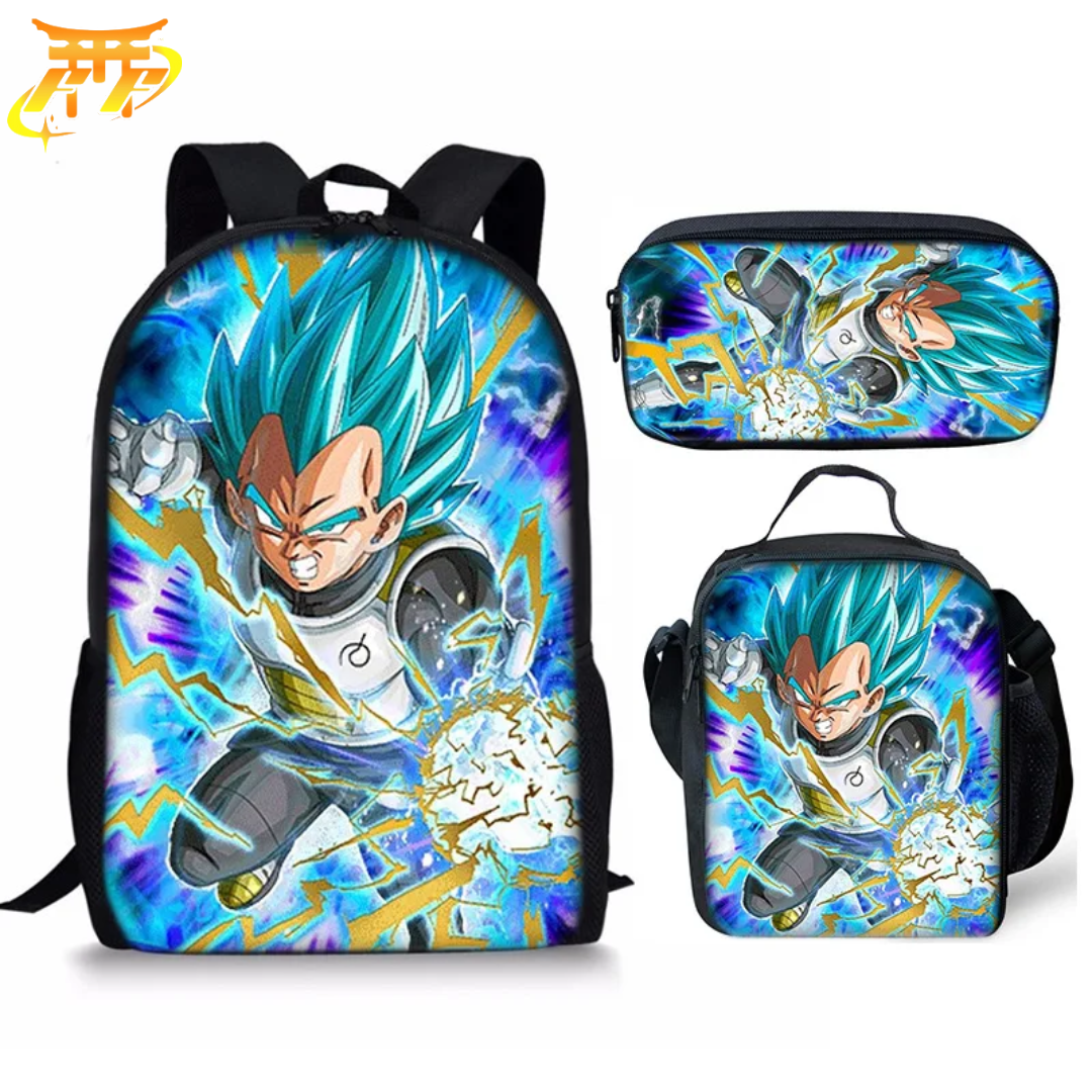 Vegeta SSB Final Flash Backpack + Pencil Case + Bag - Dragon Ball Z™