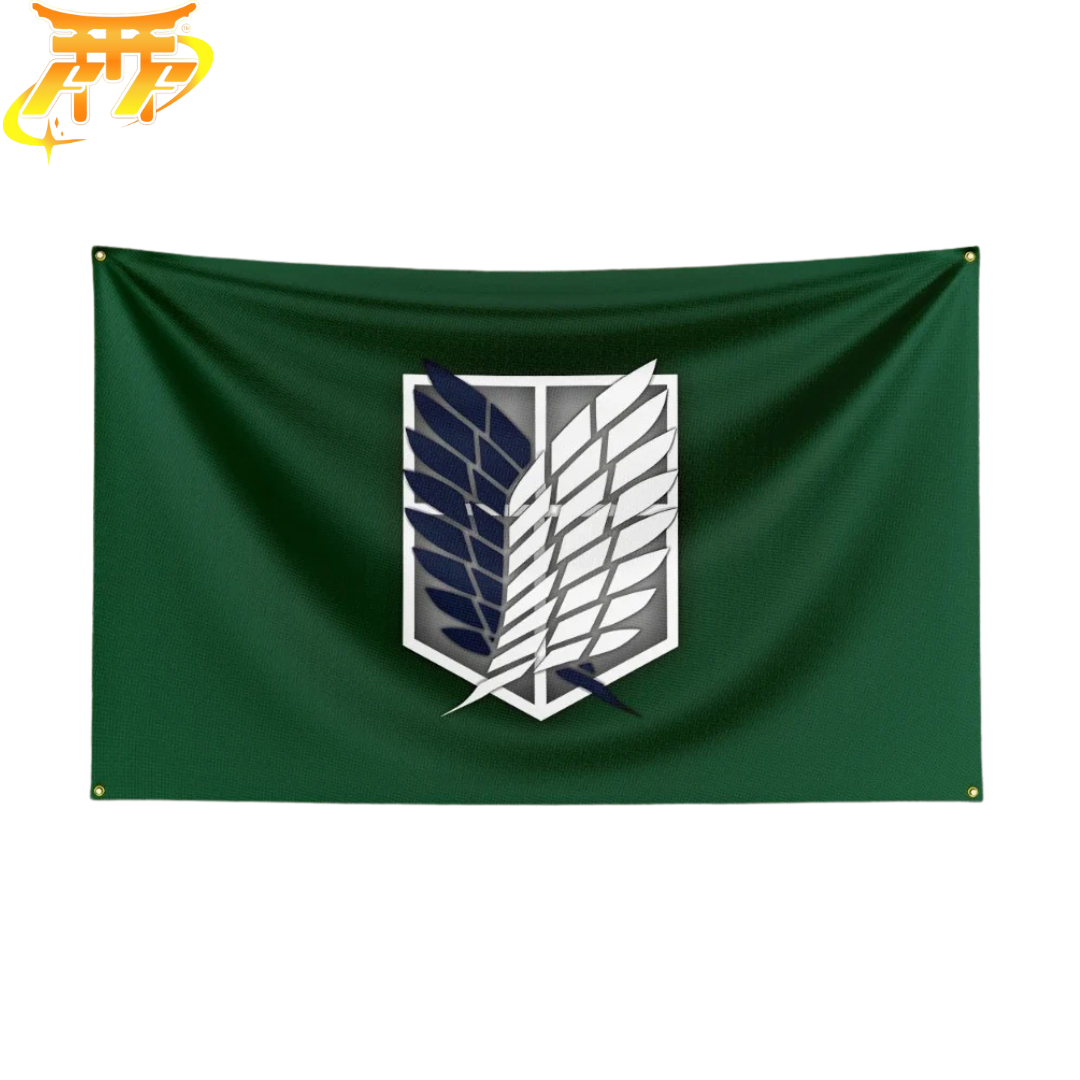 Coat of Arms Wings of Freedom Flag – Anime Figure Store®