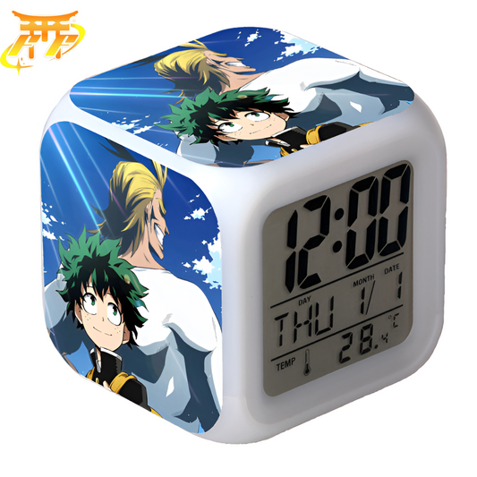 Deku x All Might Alarm Clock - My Hero Academia™