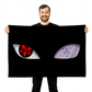 Madara Uchiwa "Sharingan and Rinnegan" Flag – Naruto™