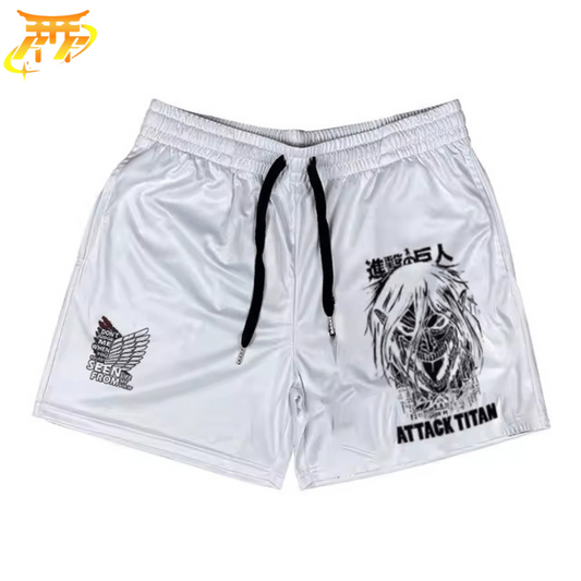 White and Black Assailant Titan Short - Attack on Titan™