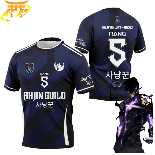 Sung Jin-Woo "Ahjin Guild" Football Shirt - Solo Leveling™
