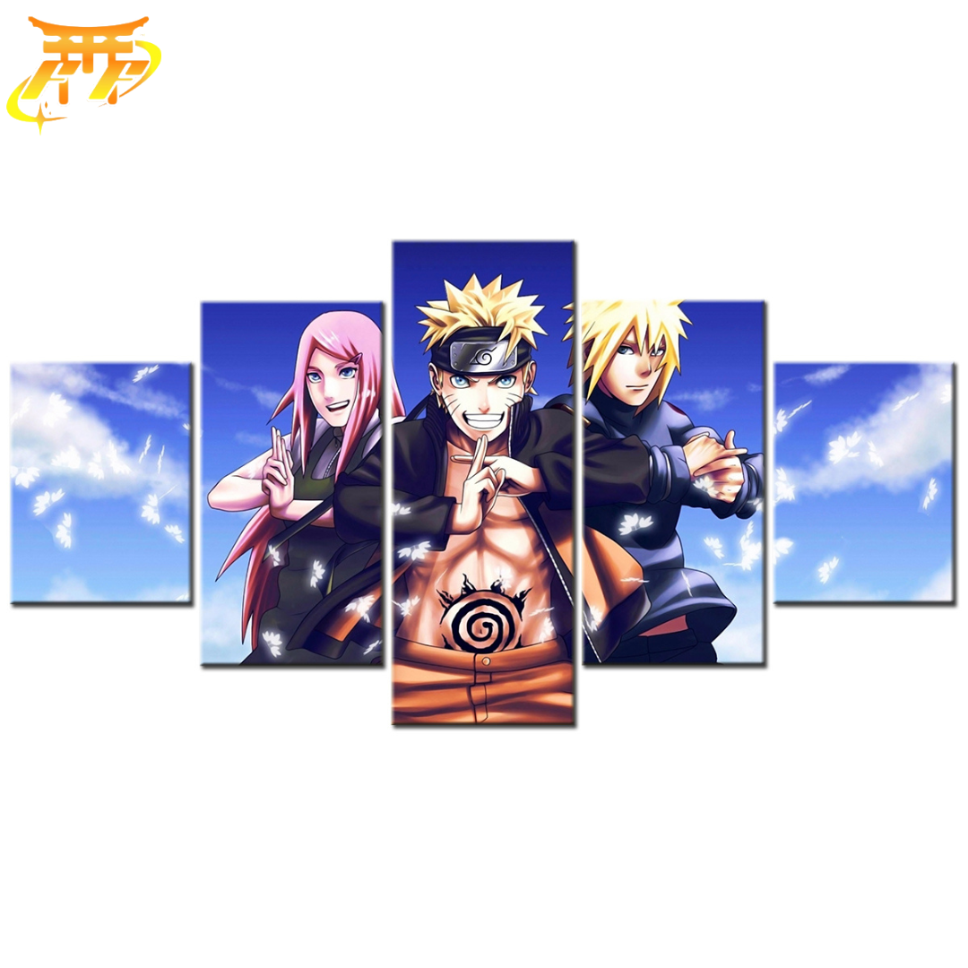 Uzumaki Family Painting - Naruto Shippuden™