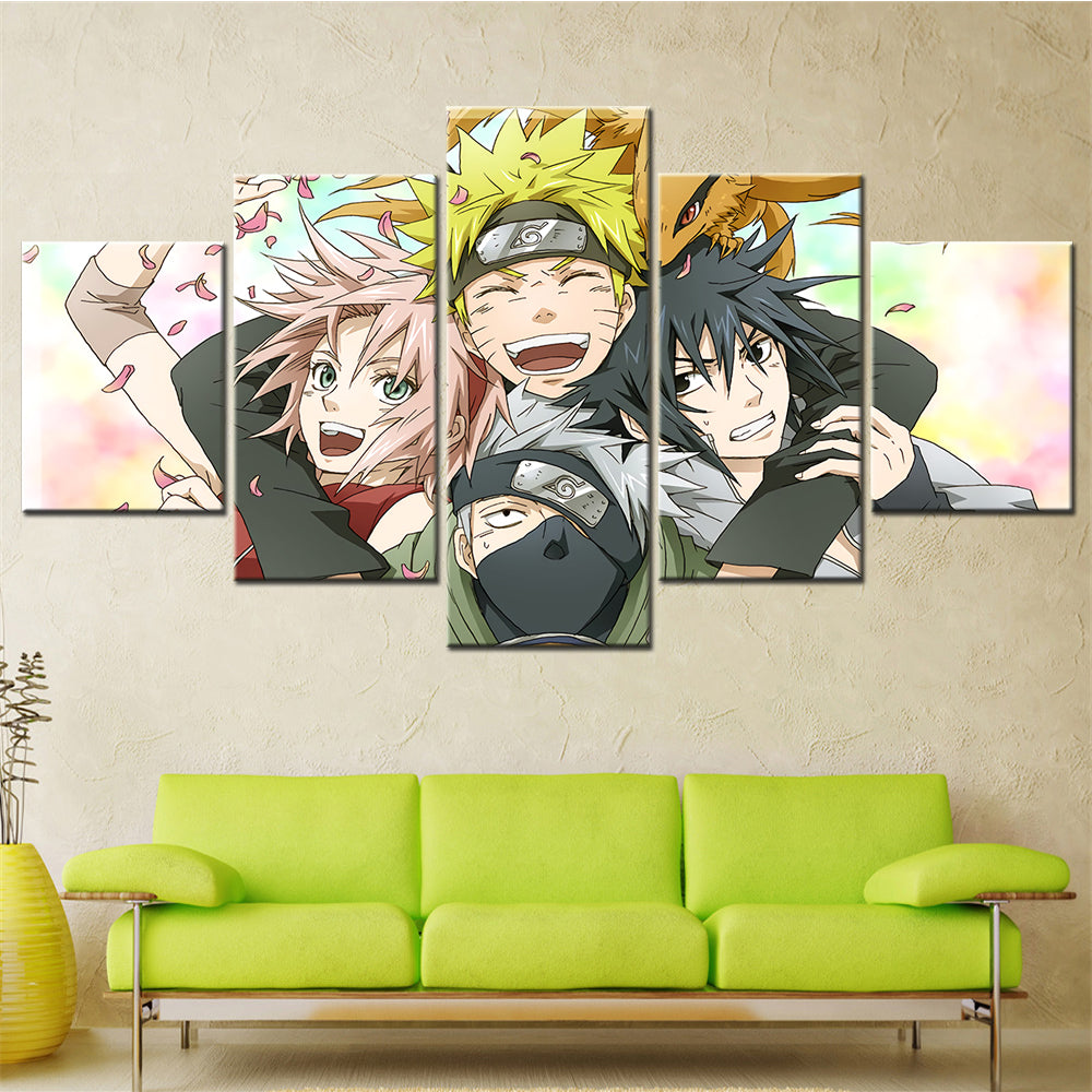 The Team 7 Painting - Naruto Shippuden™