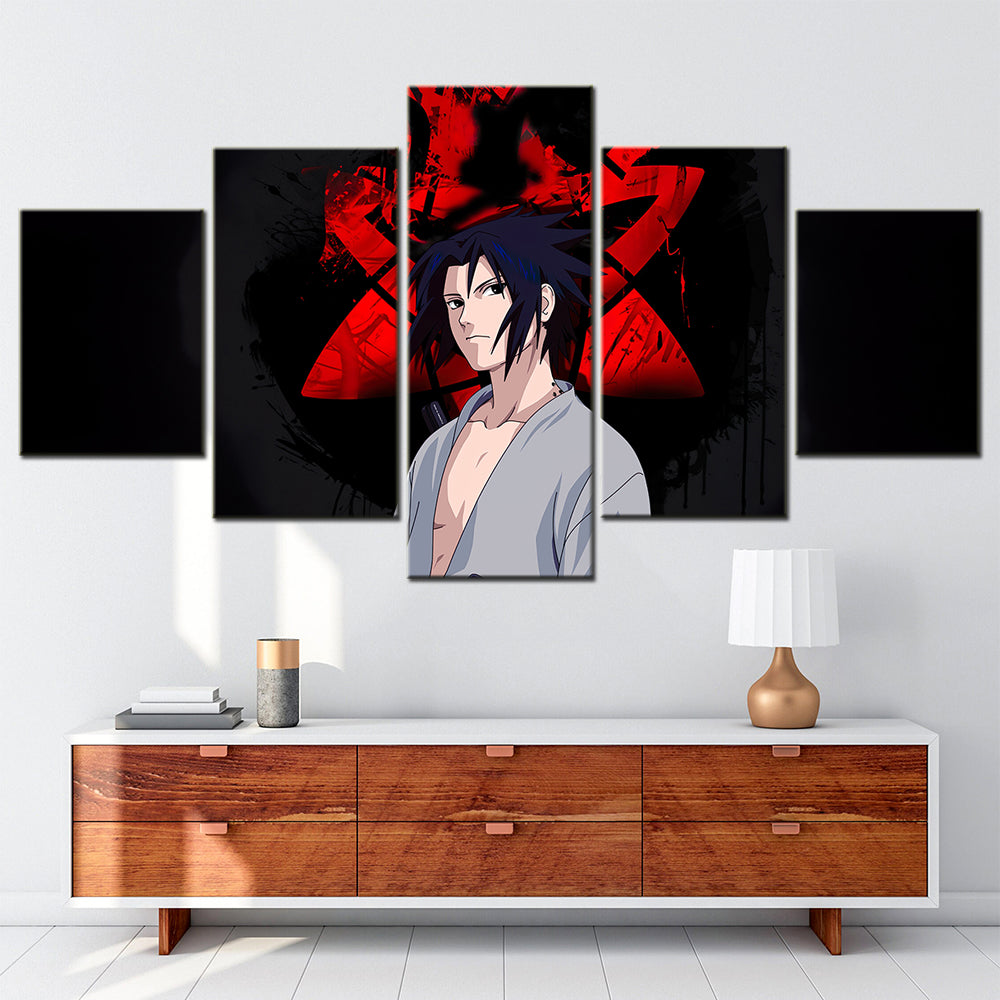 Eternal Mangekyo Sharingan Sasuke Painting - Naruto Shippuden™