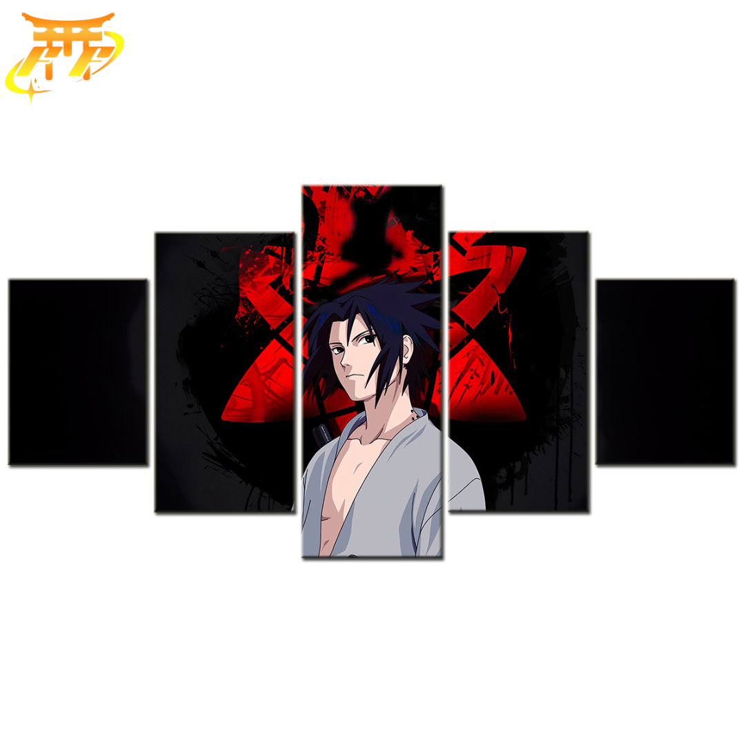 Eternal Mangekyo Sharingan Sasuke Painting - Naruto Shippuden™