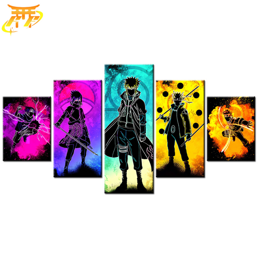 Sasuke & Minato & Naruto Painting - Naruto Shippuden™