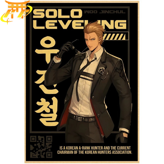 Woo Jin-Chul Poster - Solo Leveling™