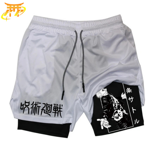 Gojo "Power of Infinity" White and Black Short - Jujutsu Kaisen™