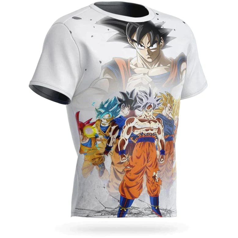 Goku "Transformations" T-Shirt - Dragon Ball Z™