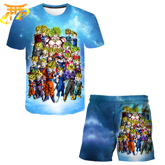 Pyjamas Short Super Saiyans - Dragon Ball Z™