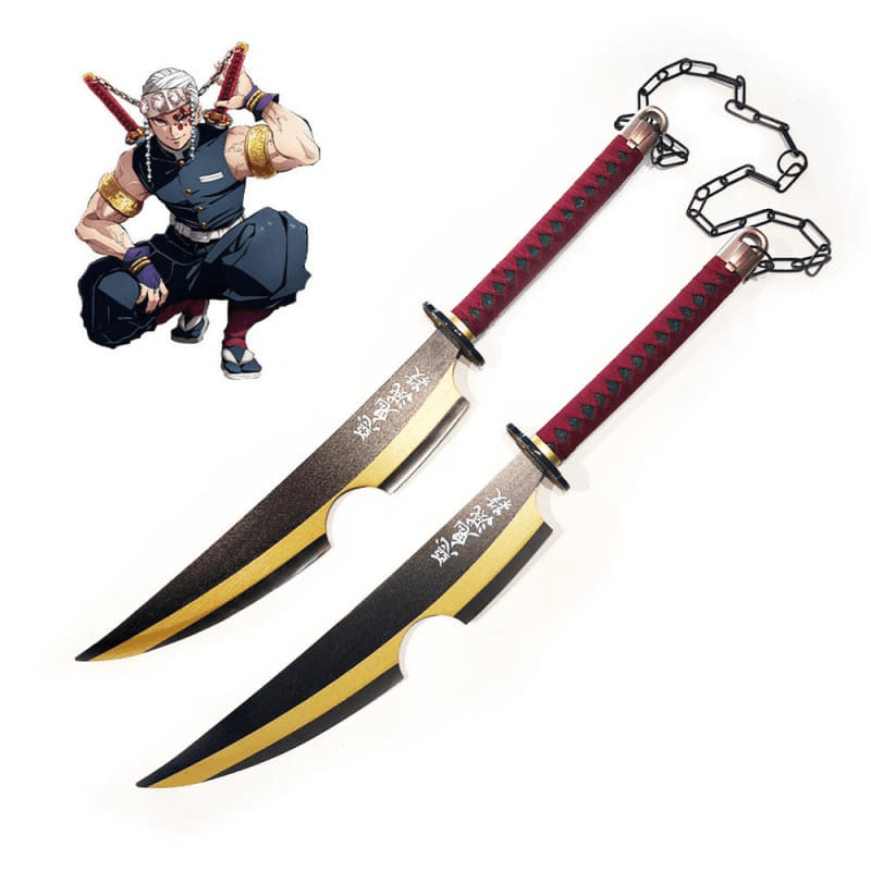 Uzui Tengen Twin Sword KNY Anime Figure Store uzui-tengen-twin-sword-kny-anime-figure-store