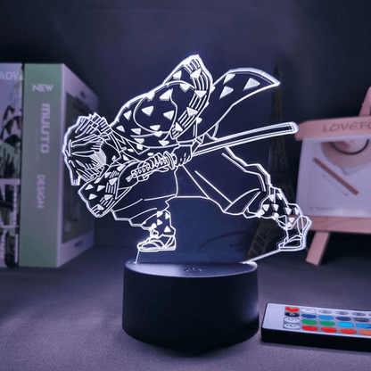 Agatsuma Zenitsu LED Light Demon Slayer Anime Figure Store