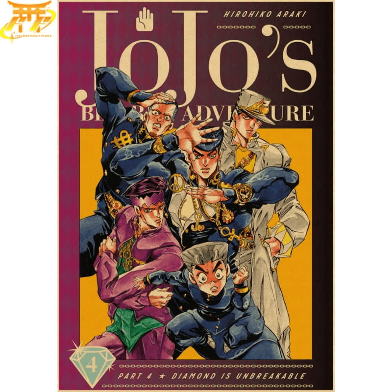 Diamond is Unbreakable Poster - JoJo’s Bizarre Adventure™