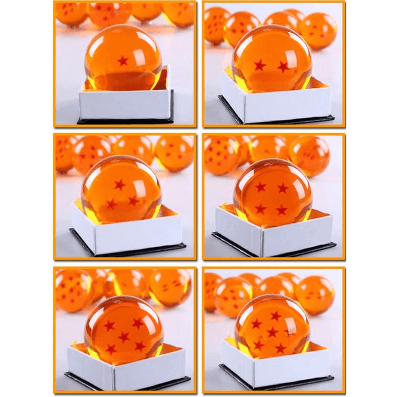 Figure set of 7 crystal balls - Dragon Ball Z™