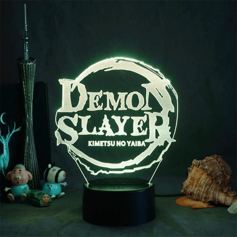 Kimetsu no Yaiba Logo LED Lamp - Demon Slayer™