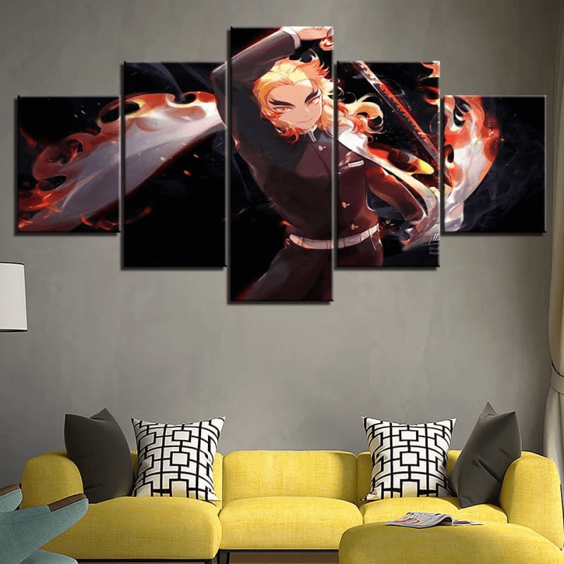 Kyojuro Rengoku Painting - Demon Slayer™