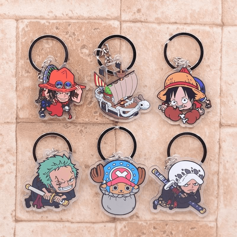 Luffy Expanded Key Chain Monkey D. Luffy Keychain - One Piece™ – Anime Figure Store®