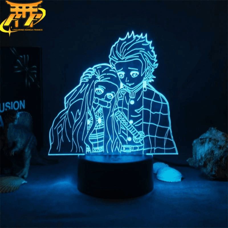 Nezuko and Tanjiro LED Lamp - Demon Slayer™