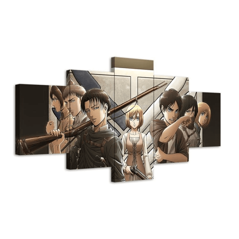 Painting Historia and Friends - Attack on Titans™