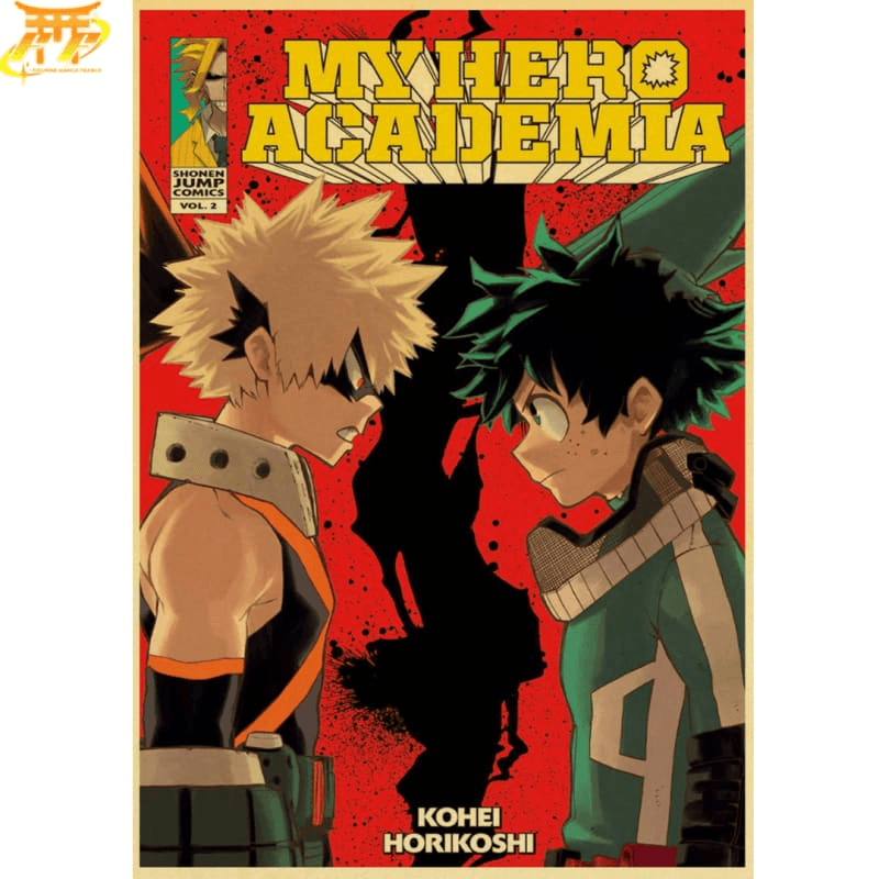 Poster Izuku Vs Bakugo - My Hero Academia™